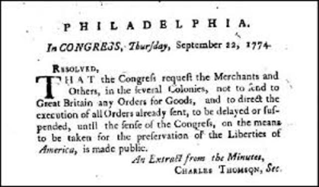 First Continental Congress