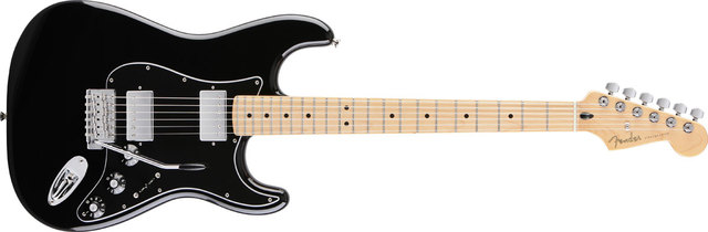1ª Fender Stratocaster Blacktop