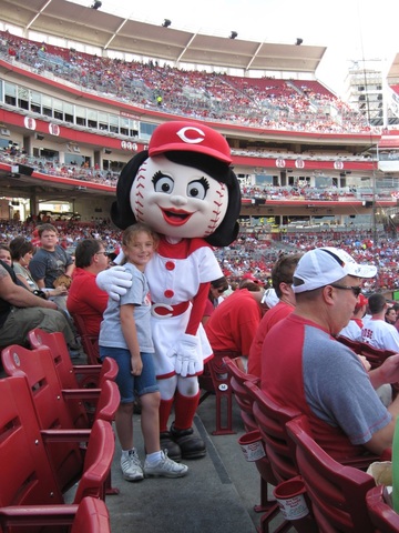 My first Reds game