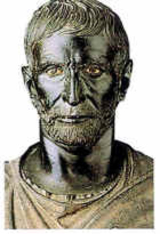 Inicio del Gob. de Tarquinio el Soberbio en 534 a.C.