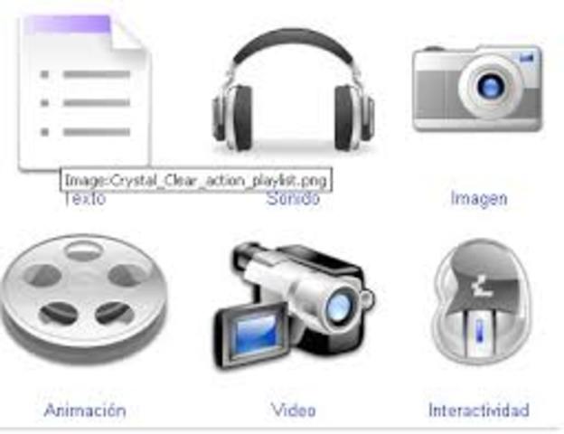 Aparece la multimedia. *se crea el servicio de audio y video"