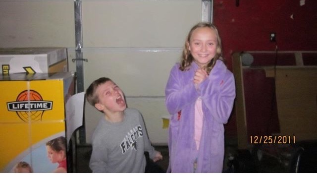 First Christmas with Michael and David