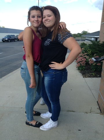 First day of eighth grade