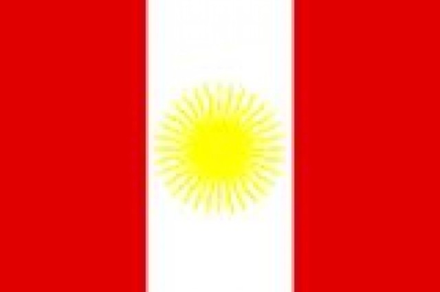 Tercera bandera del Perú