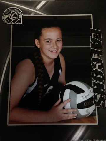 I started school volleyball