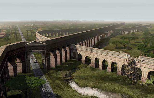 Aqua Marcia en 144 a.C.