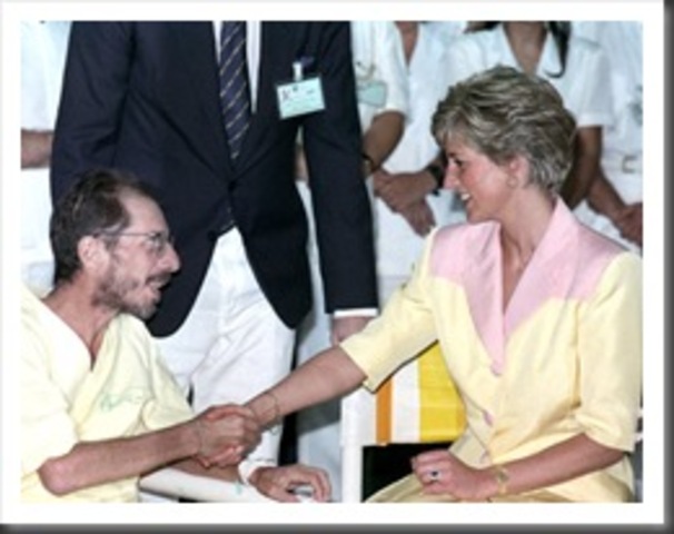 An AIDS Patient and I Shake Hands
