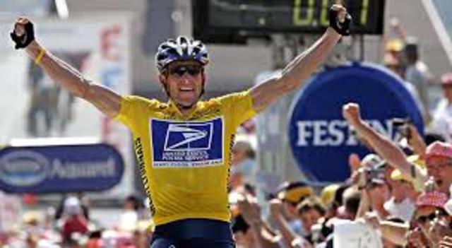Lance Armstrong wins Tour de France