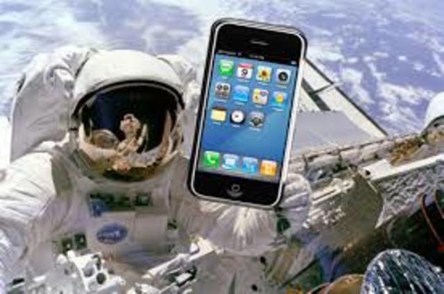 IPhone goes to space