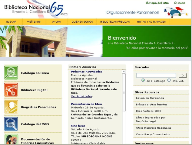 Se comienza el proyecto de la revista de la biblioteca nacional en formato digital