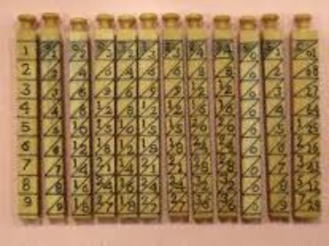 Las máquinas de Napier y Schickard