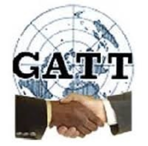 GATT o General Agreement on Tariffs and Trade (Acuerdo General sobre Aranceles Aduaneros y Comercio)