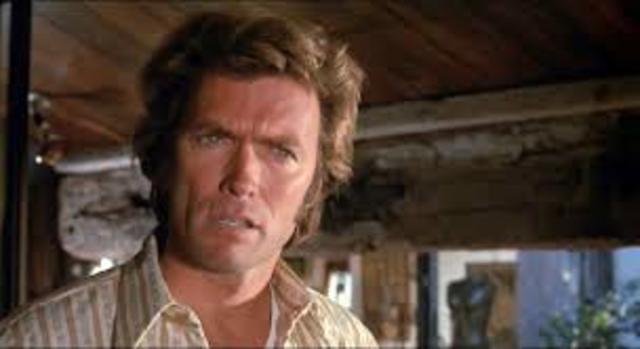 Clint had his first directing opportunity for the film Play Misty For Me