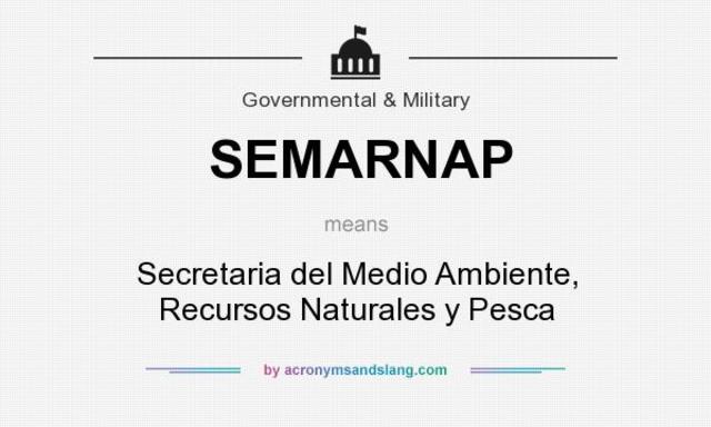 SEMARNAP SUSTITUYE A SEPESCA