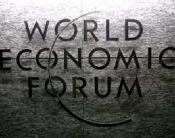 Creación del Foro Económico Mundial