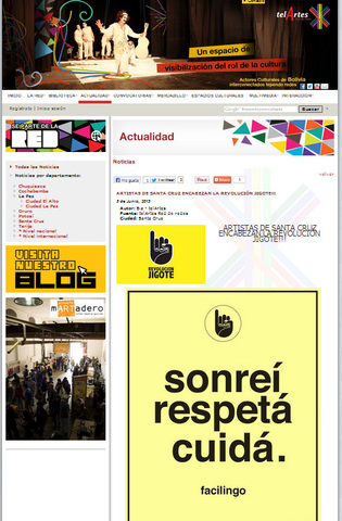 Artistas Locales dan la cara por la Revolucion