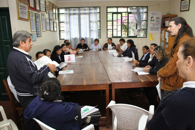 Capacitación a profesores – UE Jorge Urenda Trigo