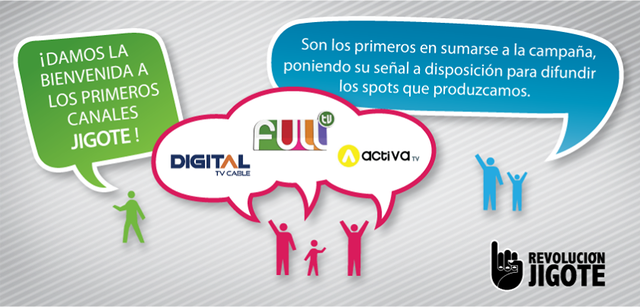 ¡Damos la bienvenida a los primeros canales Jigote!