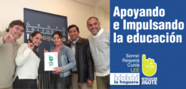 ¡El Grupo Editorial La Hoguera y La Casa del Maestro se unen a La Revolución Jigote!