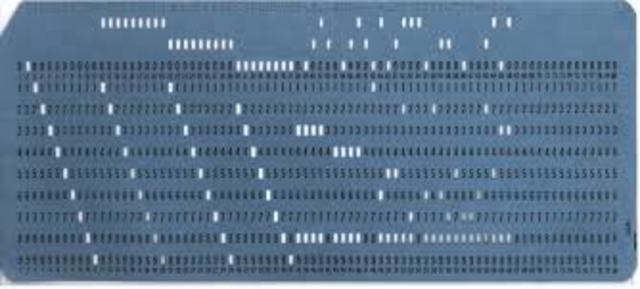 Punch cards
