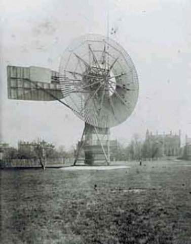 First Windmill to Generate Electricity is Developed