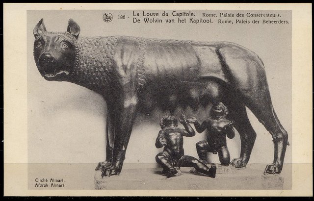 FUNDACIÓN DE ROMA POR RÓMULO Y REMO