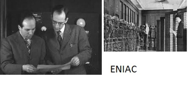 J. Presper Eckert y John W Mauchly (ENIAC)