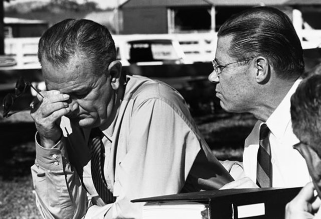 President Johnson Reluctantly Deplays Marines in Vietnam