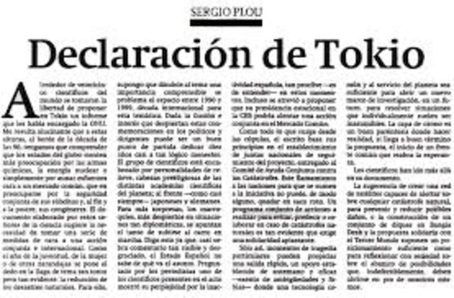 Declaracion de Tokio