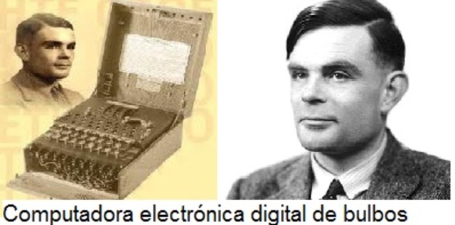 Computadora electrónica digital de bulbos.