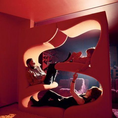 ZANOTTA & V. PANTON : les années "Pop" (USA - FR)