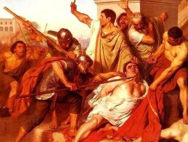 Muere Galba en 69 d.C.