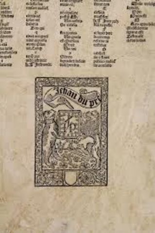 Se imprime el primer cartel