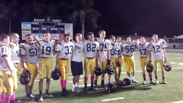 Last JV game of the season