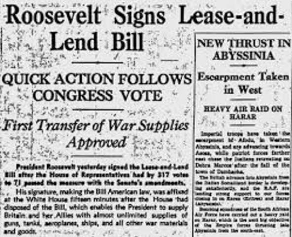 Lend- Lease Act