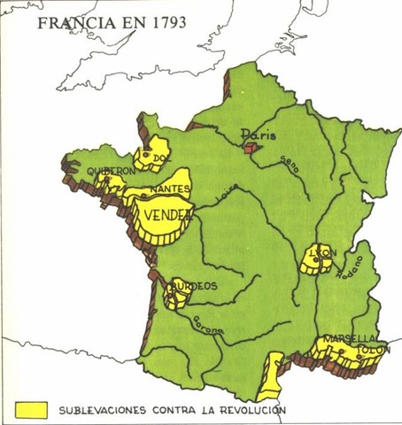 Revueltas contrarrevolucionarias -La Vendée