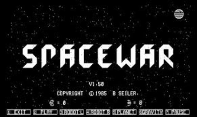 Se crea el primer juego para computadora llamado "Space War"