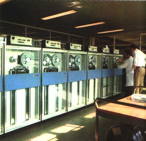 Computadora cinta magnetica