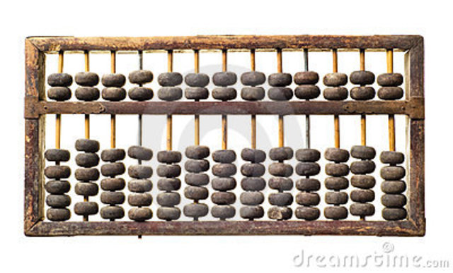 Abaco (Suan Pan)  600 a.C