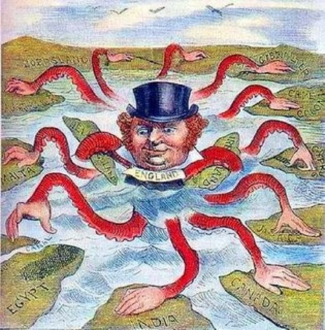 Gran Bretaña, Francia y Alemania establecieron que los ocupantes de las costas podían tomar posición de territorio adentro