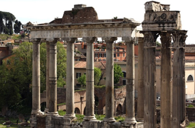 493 a.C. 	Construcción templos de Ceres, Liber y Libera.