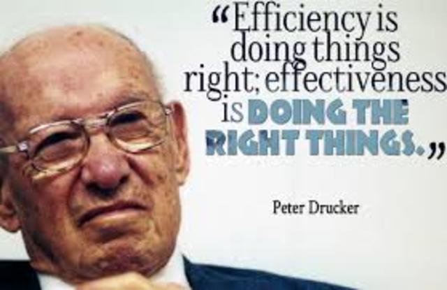 PETER DRUCKER