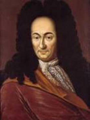 Leibniz - Padre del cálculo diferencial. Hace "Máquina aritmética"