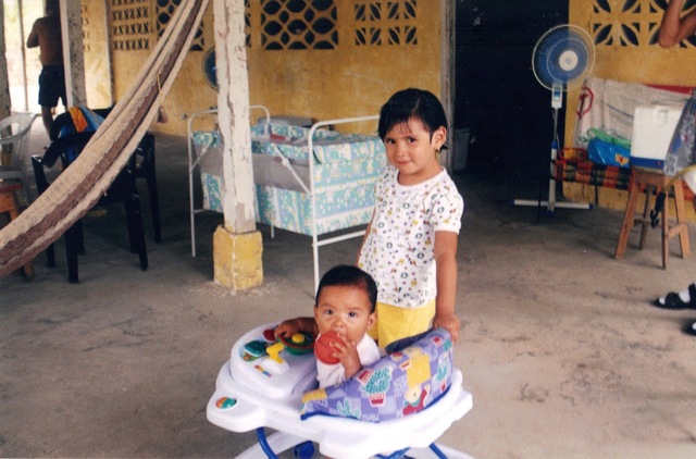 Nacimiento de mi prima Carmen Lucía