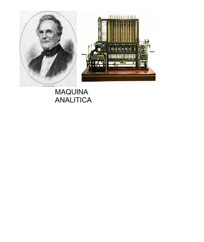 MAQUINA ANALITICA