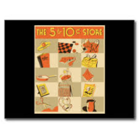 Primera tienda de cinco y 10 centavos