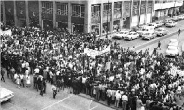 marcha en el zócalo