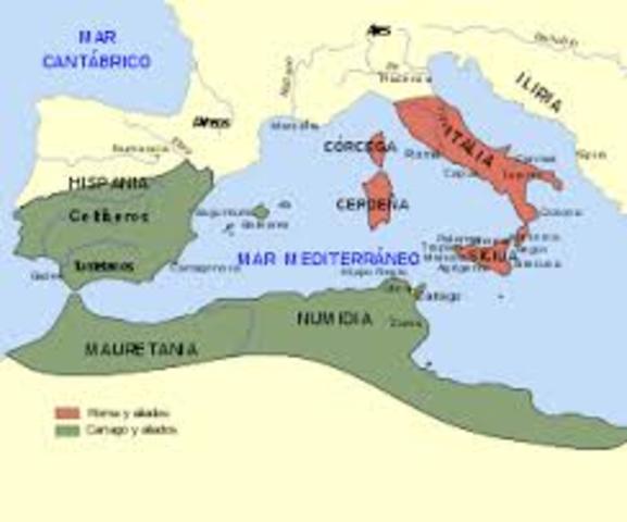 1 Jan 231 a.C.	Córcega y Cerdeña, provincias de Roma.