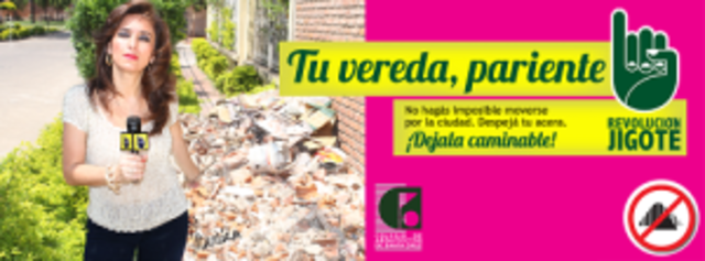 ¡Tu vereda pariente!