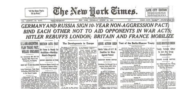 Germany Makes a Pact with Poland